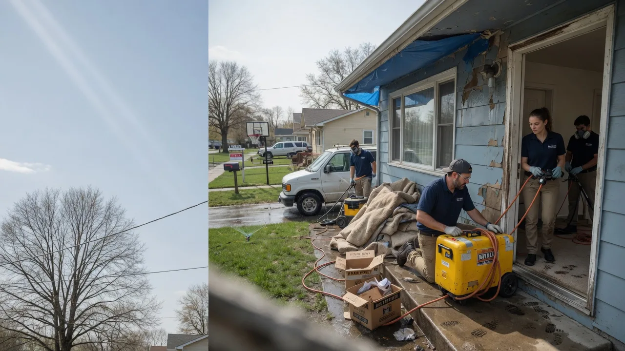 Basement Flood Cleanup in Durand, WI near me